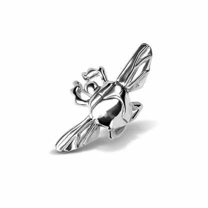 Sacred Scarab Amulet - Silver