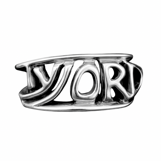 Custom Signature Name Ring